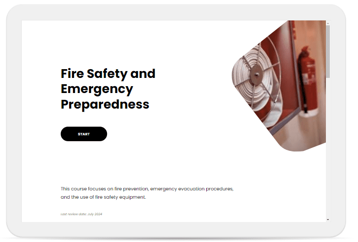 Fire Safety and Emergency Preparedness Course - Fit2Trade