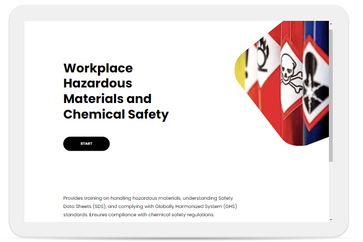 Workplace Hazardous Materials and Chemical Safety Course - Fit2Trade